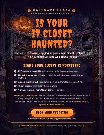 Halloween e-waste flyer thumbnail